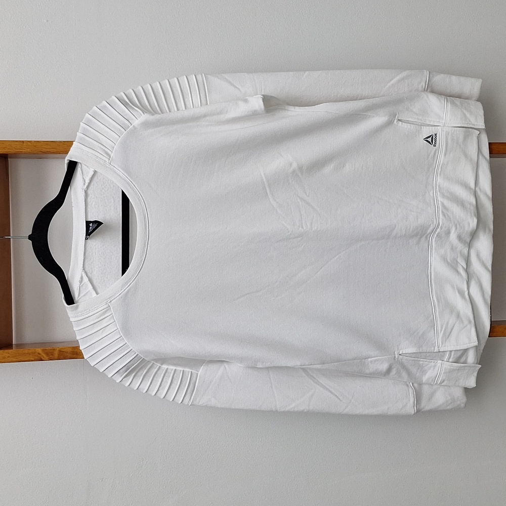 Reebok Sweatshirt White Men's Large